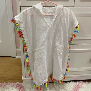 Mud Pie beach cover up poncho 4T/5T
